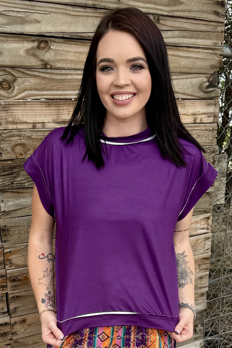 Klassic Kreek Top - Purple