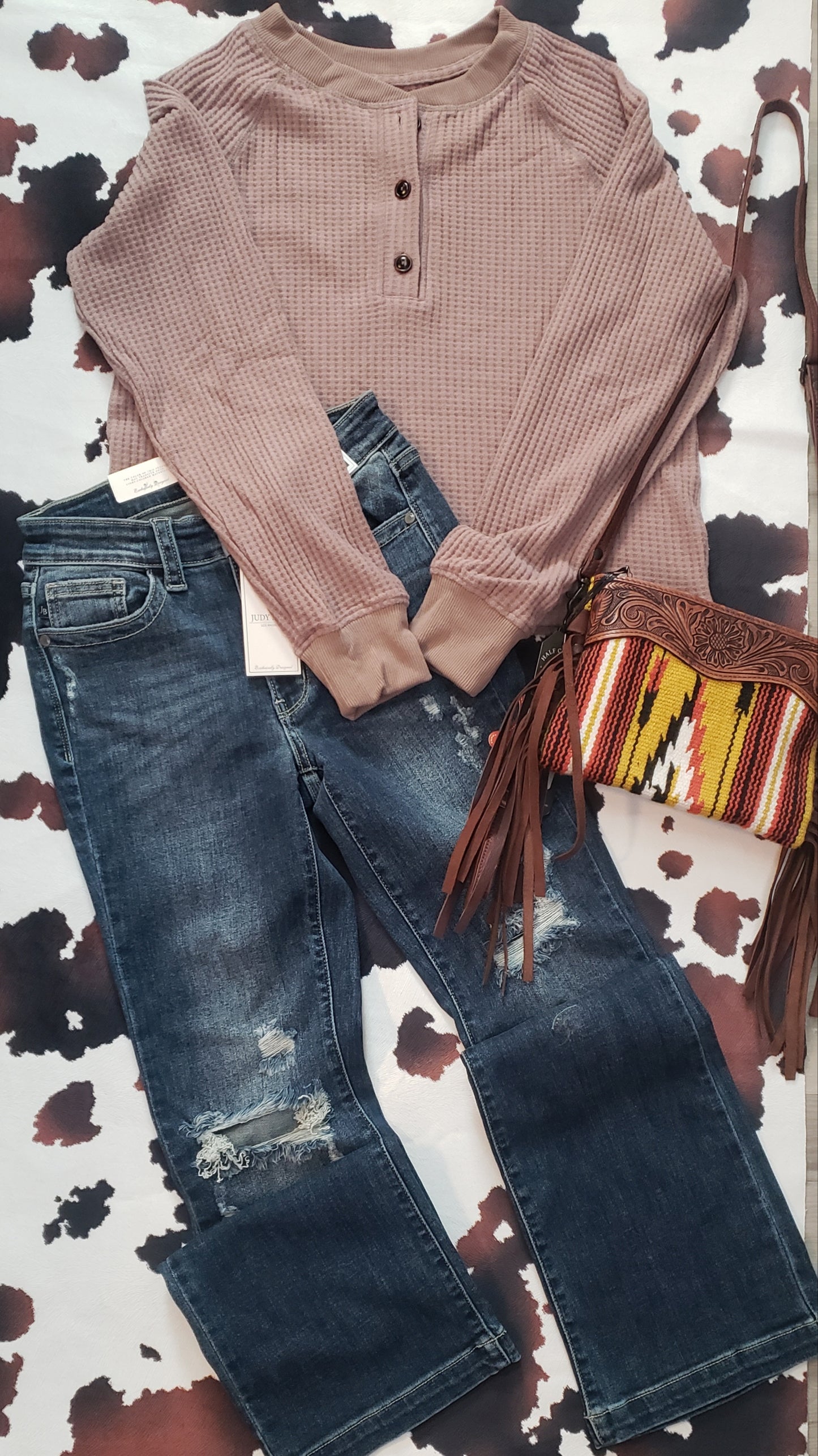 Chestnut Henley Shirt