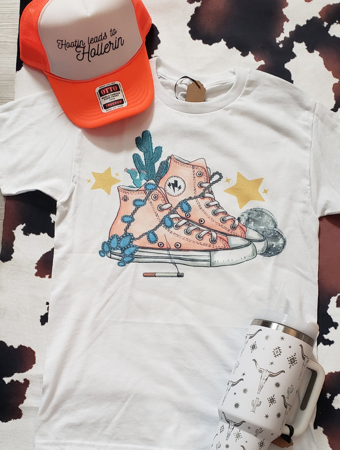 COWGIRLS CONVERSE TEE