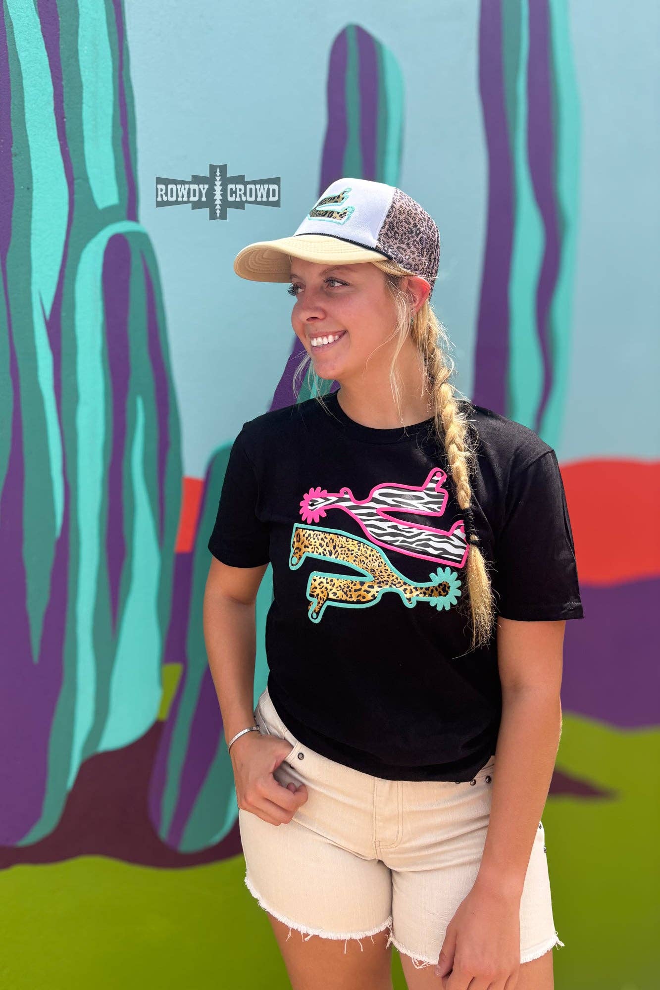 Double Trouble Spur Tee