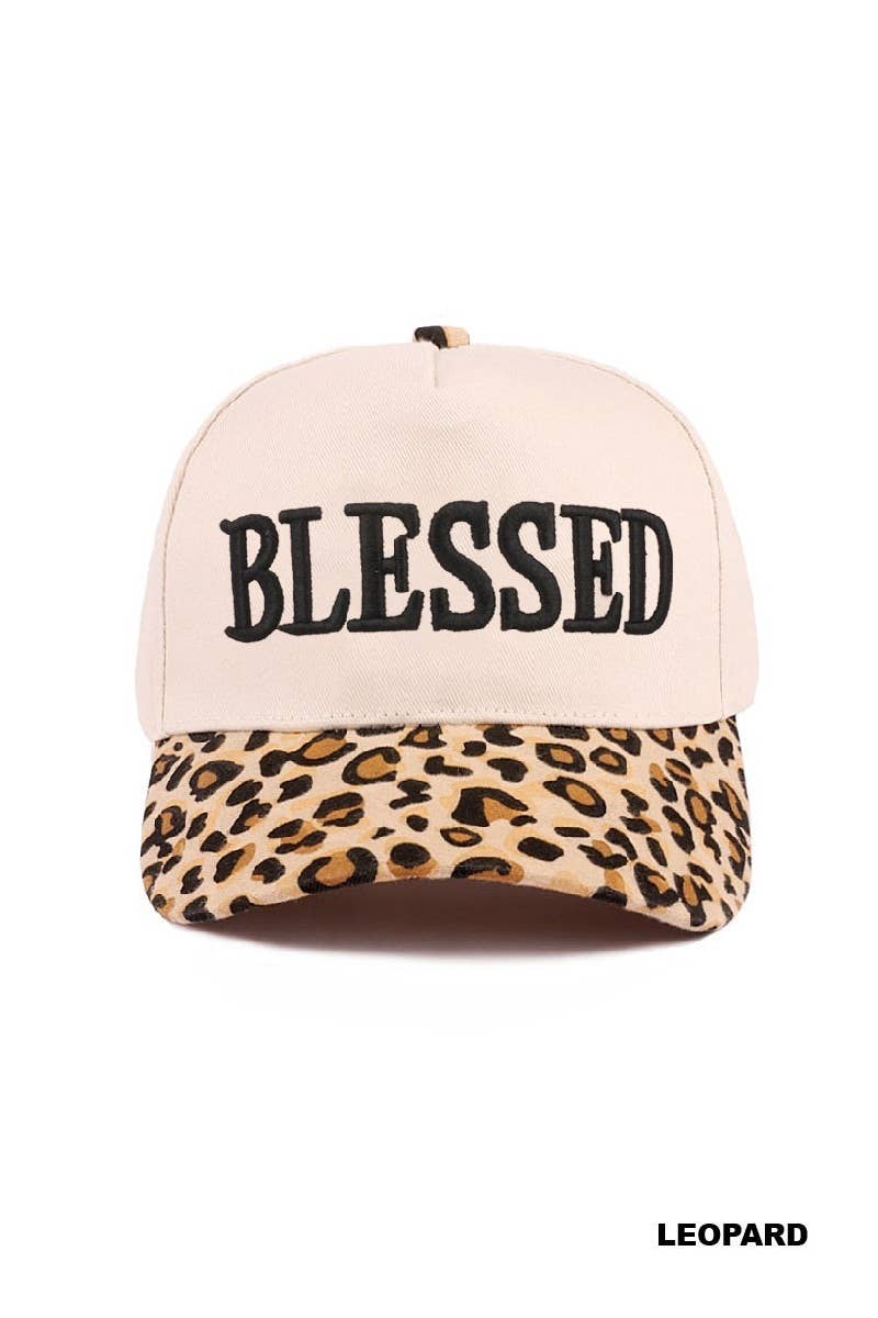 Blessed Two Tone Cotton Cap