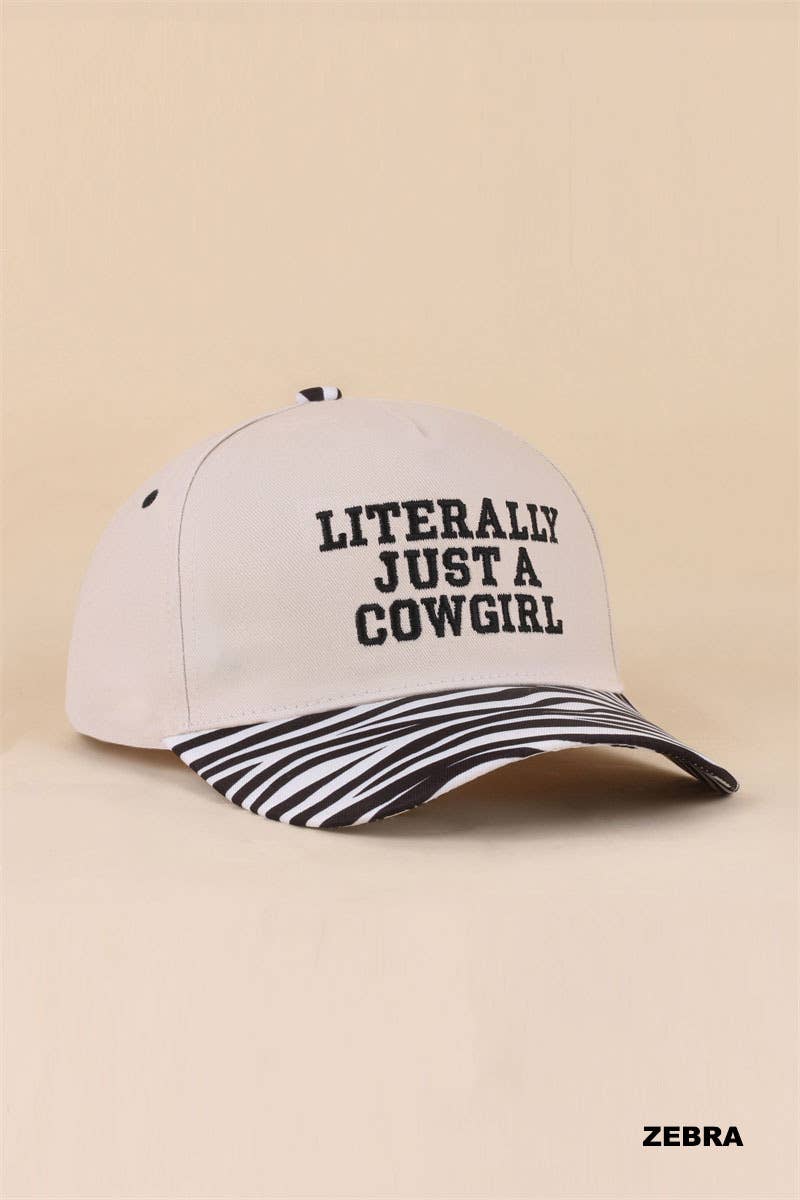 Cowgirl Two Tone Snapback Hat