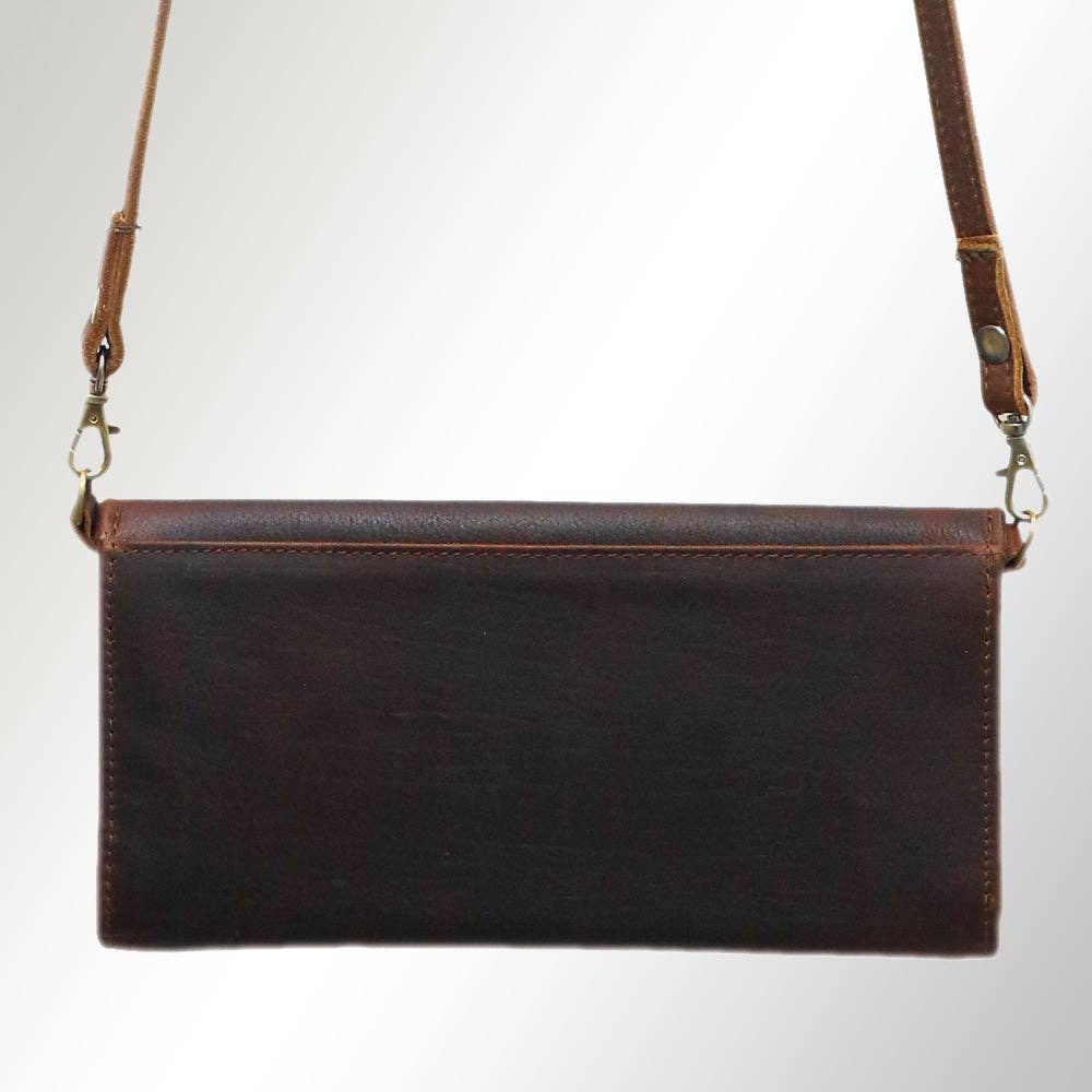 Wallet Genuine Western Leather Women Bag