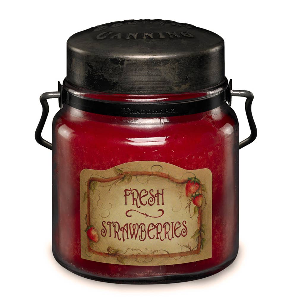 Classic Jar Candle-16oz-FRESH STRAWBERRIES