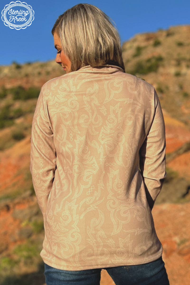 The Dusty Roads Brown Pullover