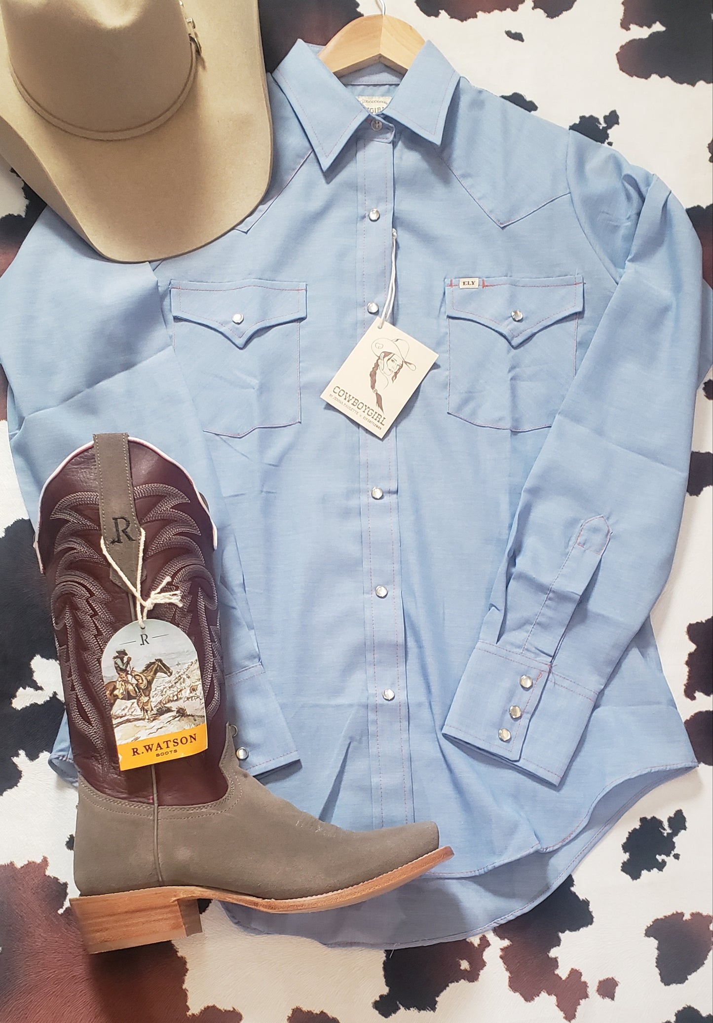Ely Cattleman Cowboy Girl Shirts