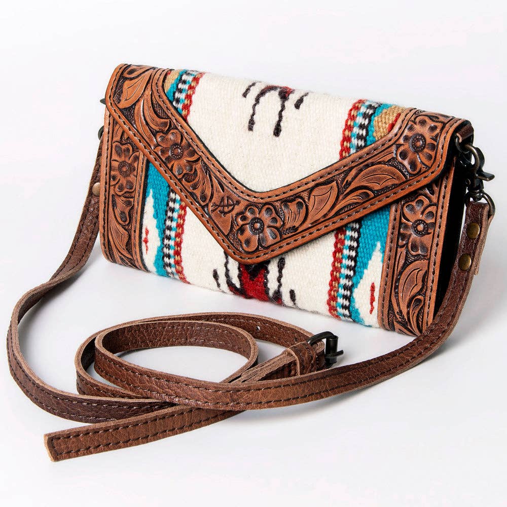 American Darling Envelope Genuine Western Leather Women Bag