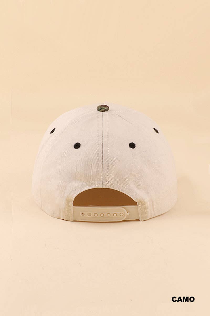 Cowgirl Two Tone Snapback Hat