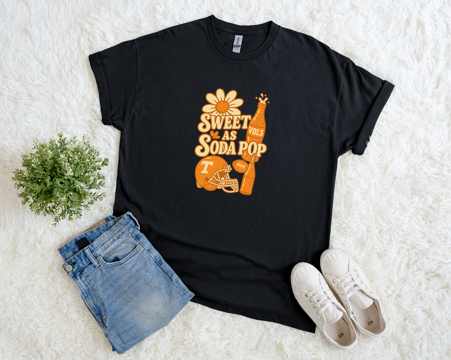 Exclusive Sweet as Soda Pop Game Day Tee | Boutique Women’s Vols-Inspired Tailgate Shirt