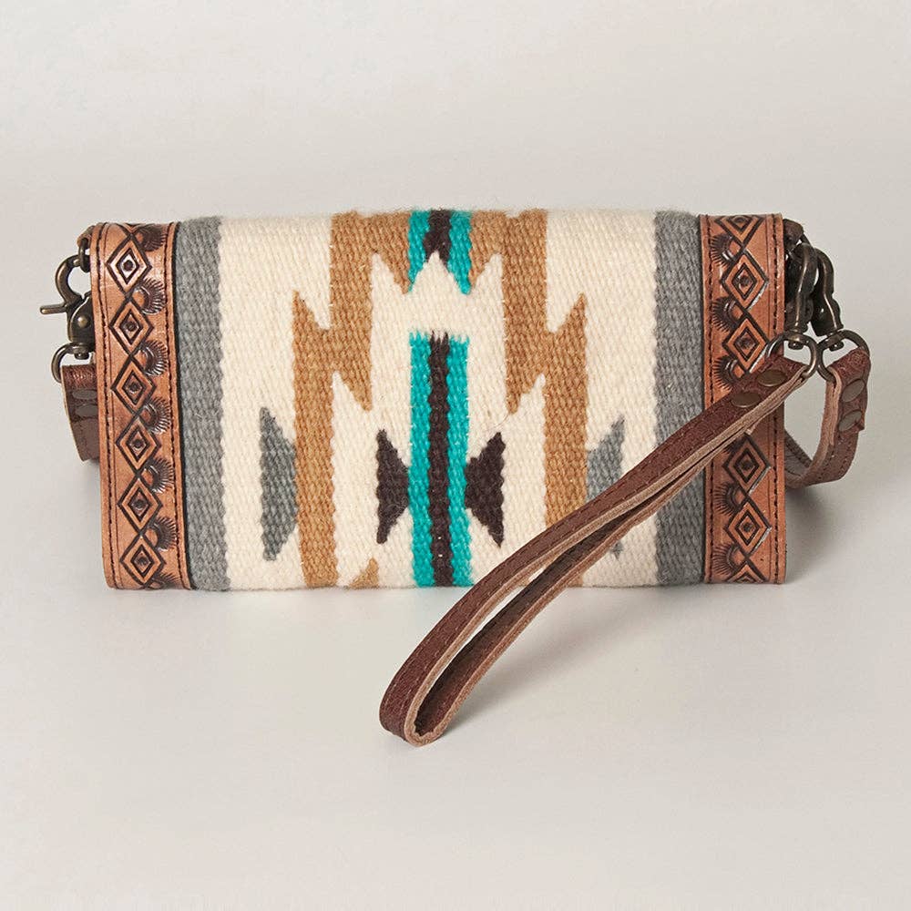 American Darling Envelope Genuine Western Leather Women Bag