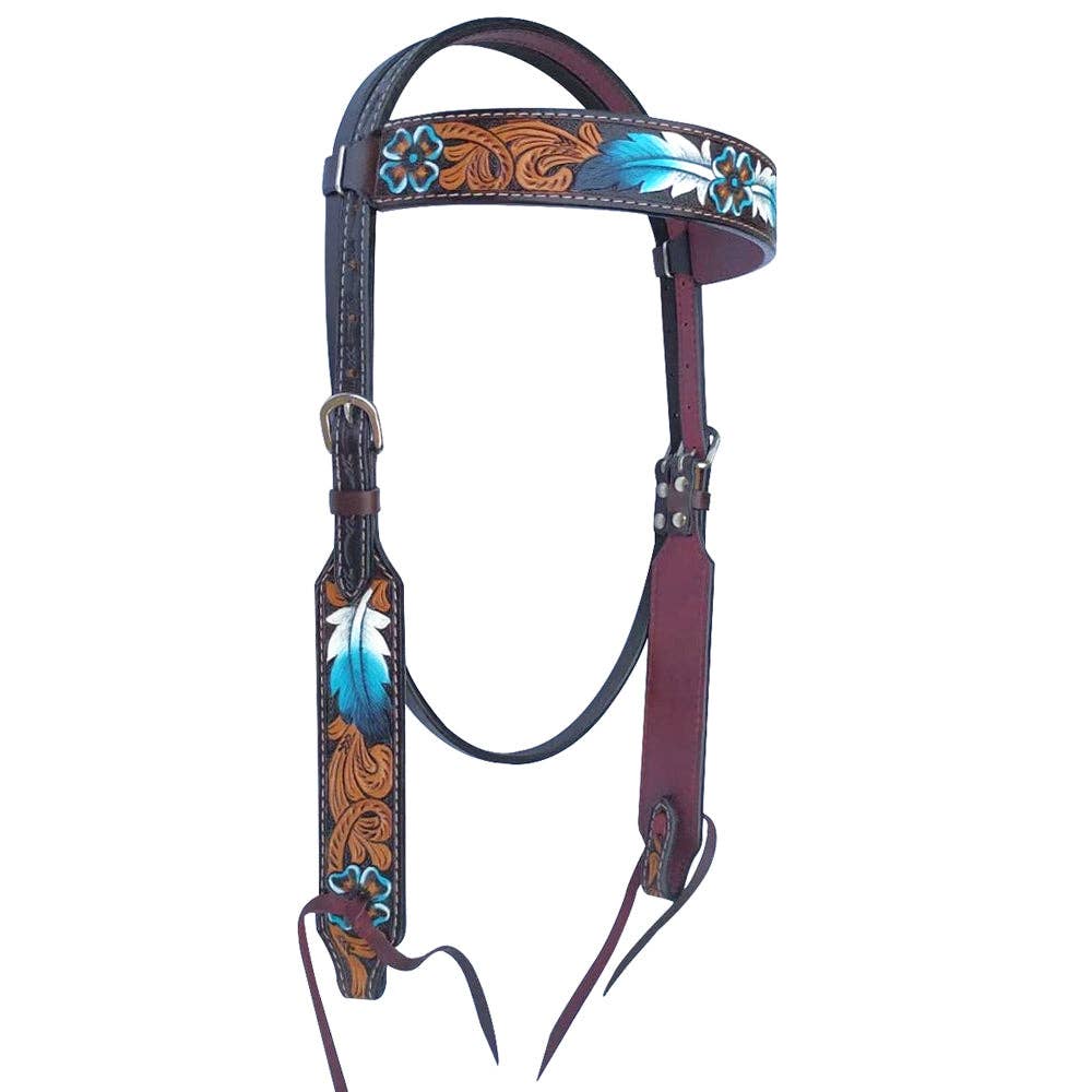 Western Leather Headstall
