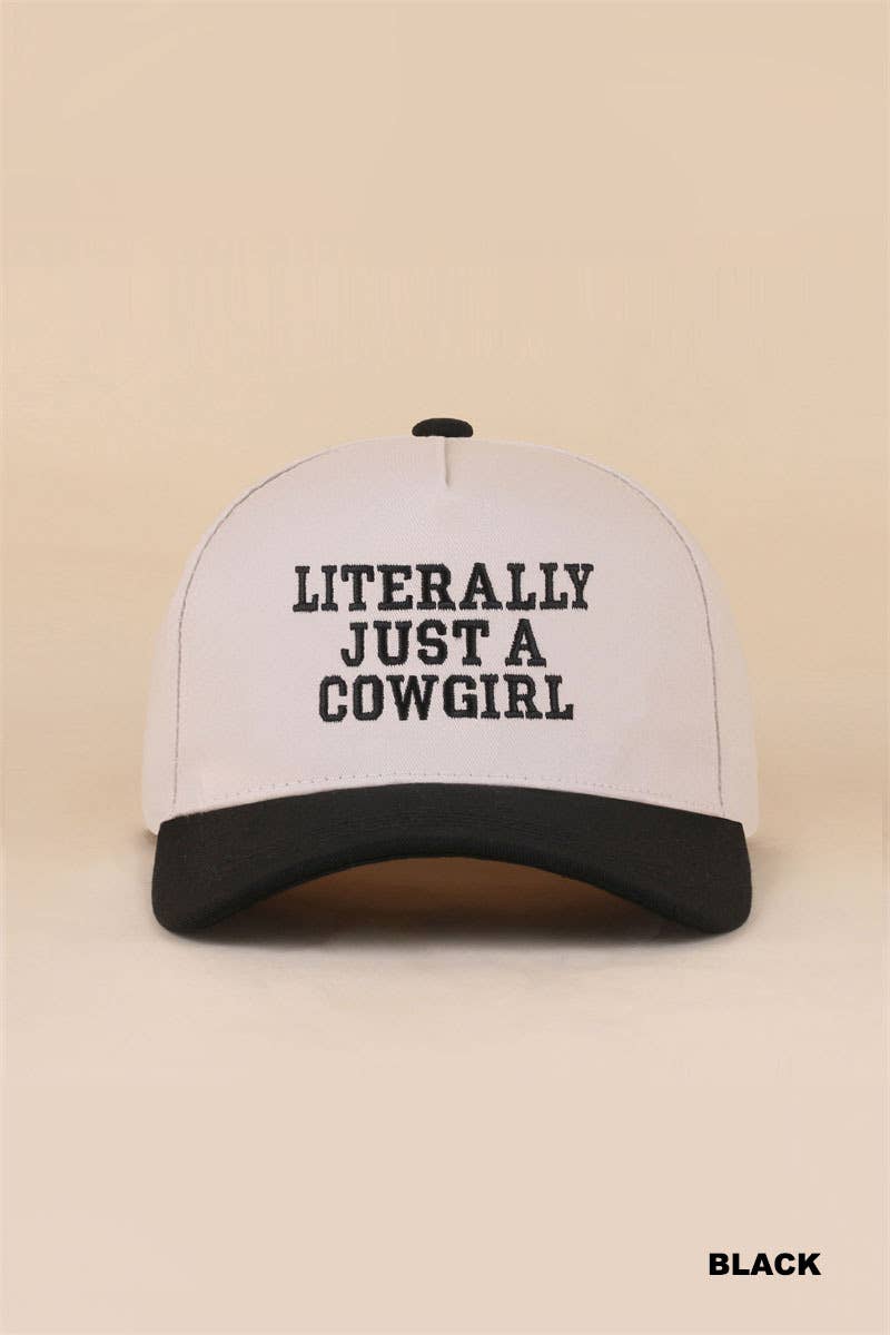 Cowgirl Two Tone Snapback Hat