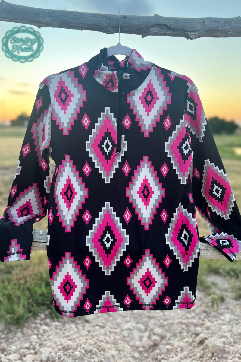 Pretty And Pink Pullover