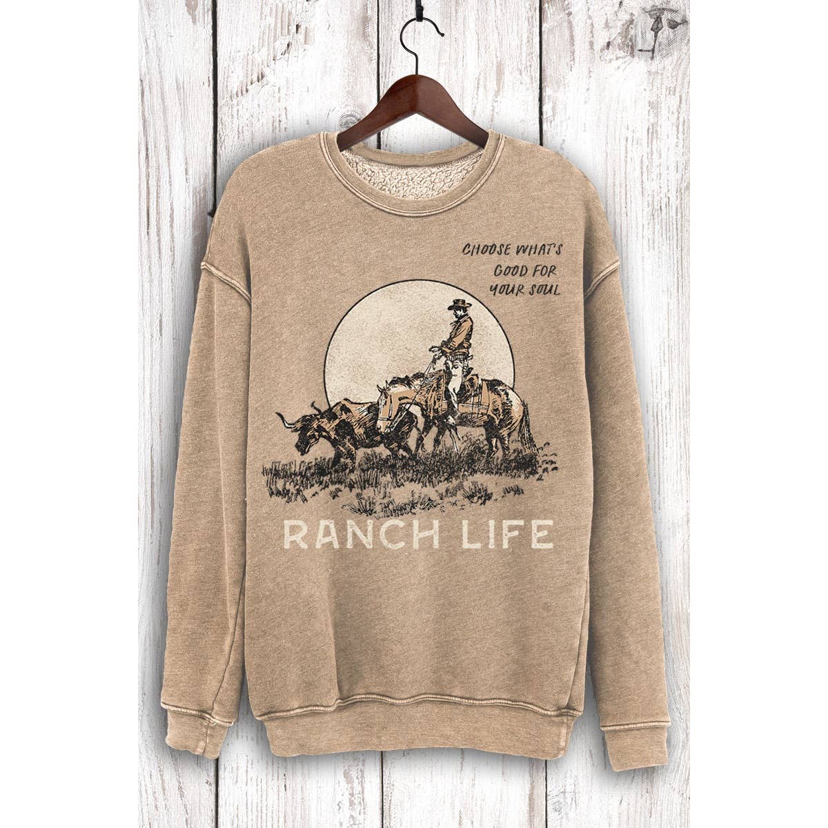 RANCH LIFE MINERAL GRAPHIC SWEATSHIRTS