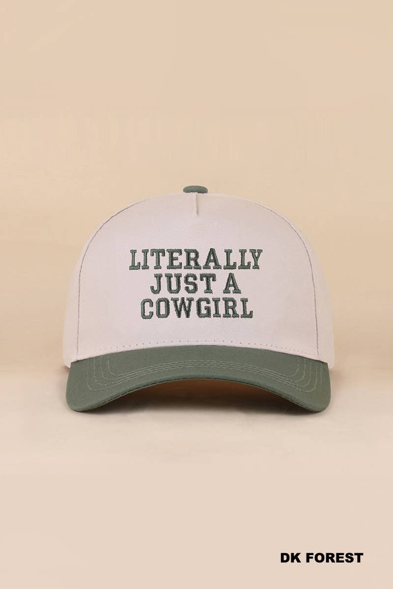 Cowgirl Two Tone Snapback Hat