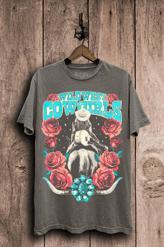 Wild West Cowgirls Graphic Top