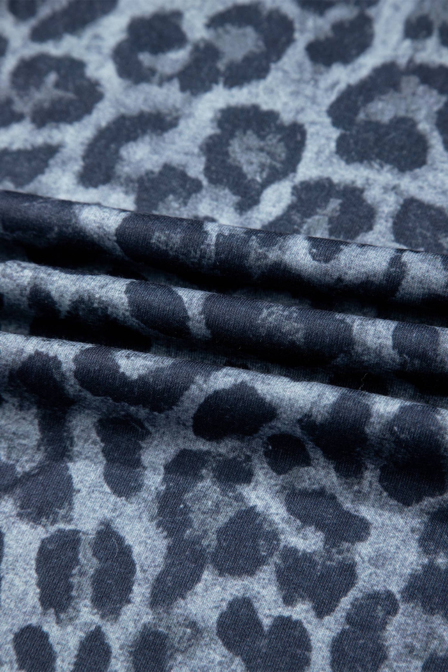 Western Leopard/camo Print Frilled Detail Drawstring Pants
