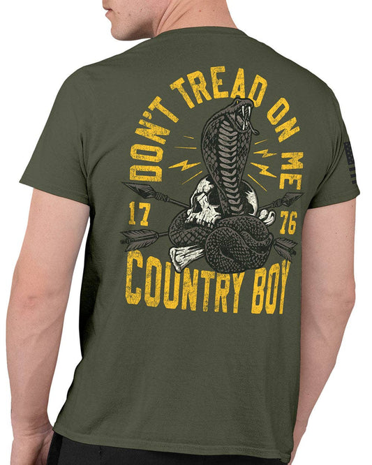 Country Boy® Men's Cotton Tee Don't Tread CB