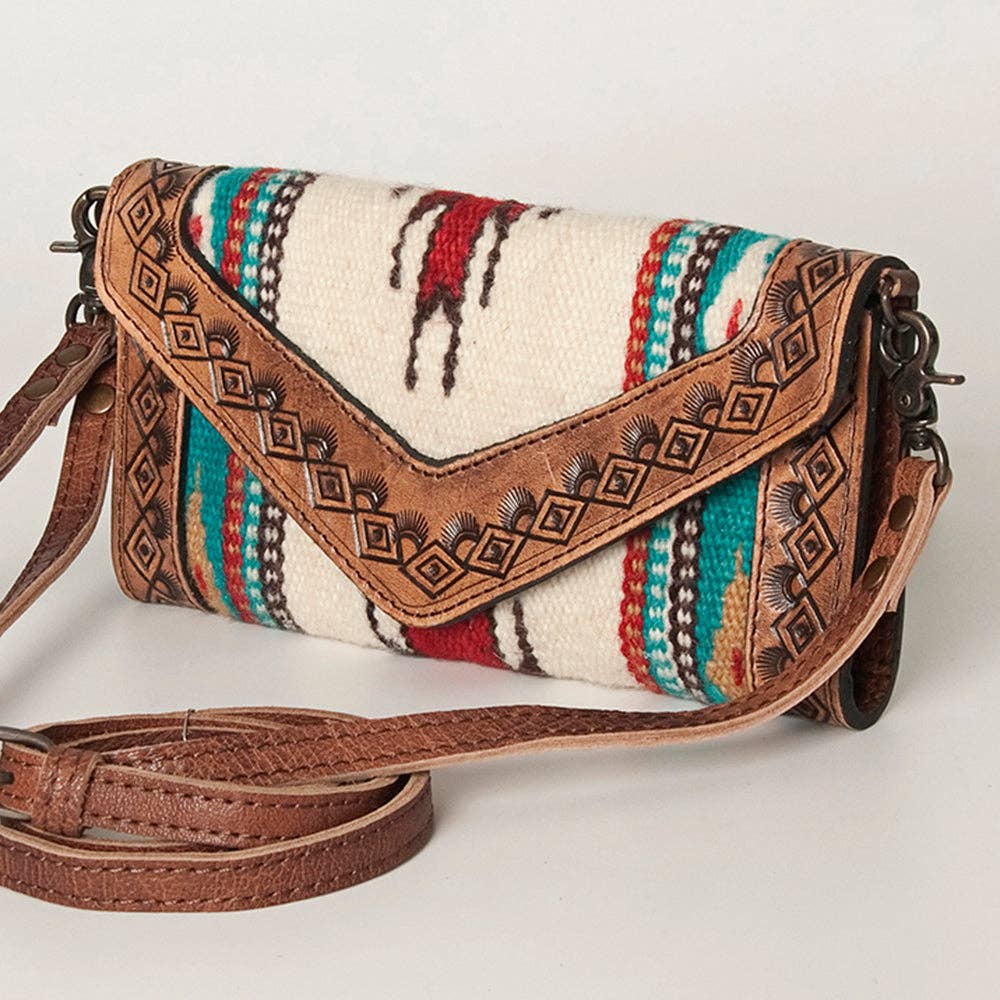 American Darling Envelope Genuine Western Leather Women Bag