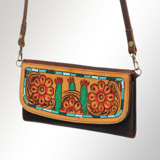 Wallet Genuine Western Leather Women Bag