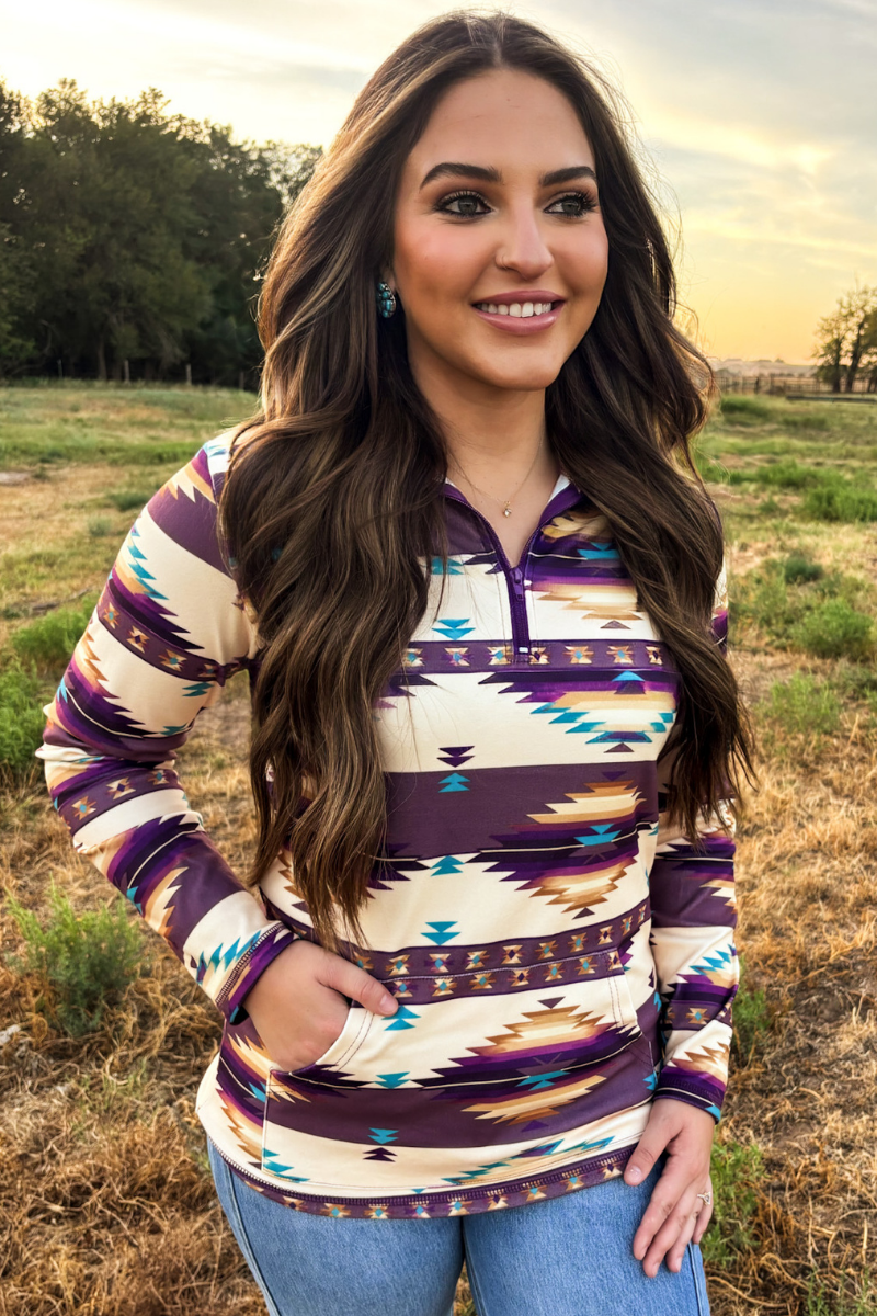 Dusty Violet Pullover