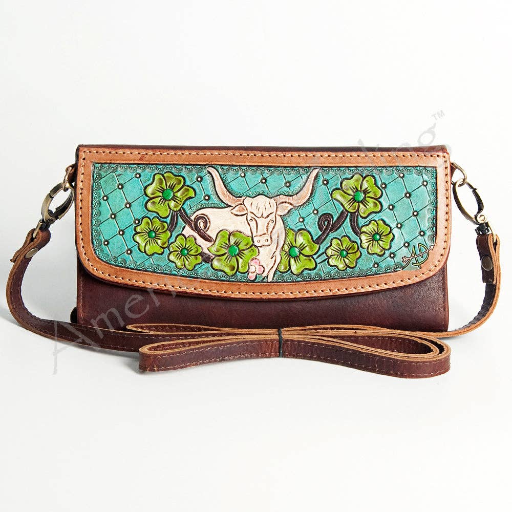 American Darling Wallet Genuine Western Leather Women Bag