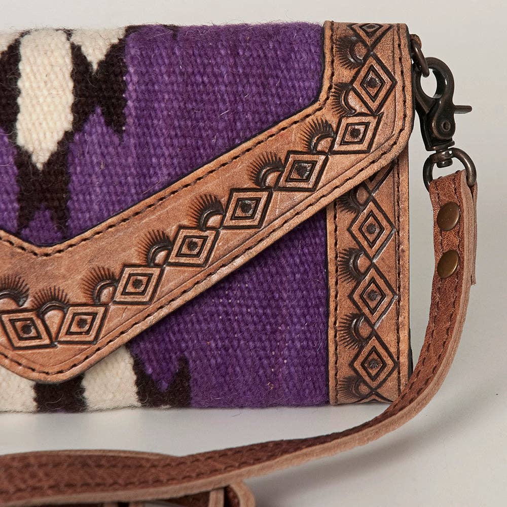 American Darling Envelope Genuine Western Leather Women Bag