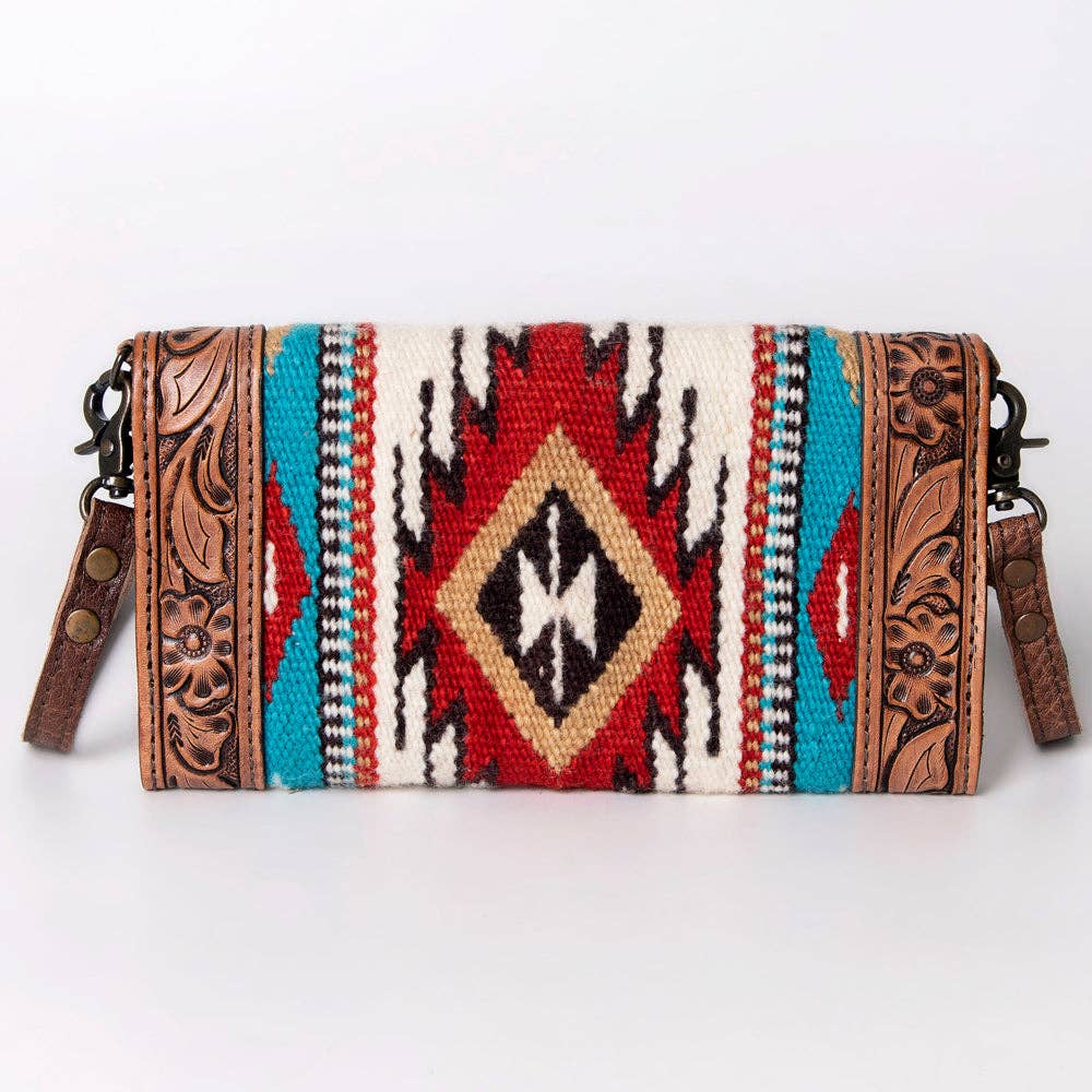 American Darling Envelope Genuine Western Leather Women Bag