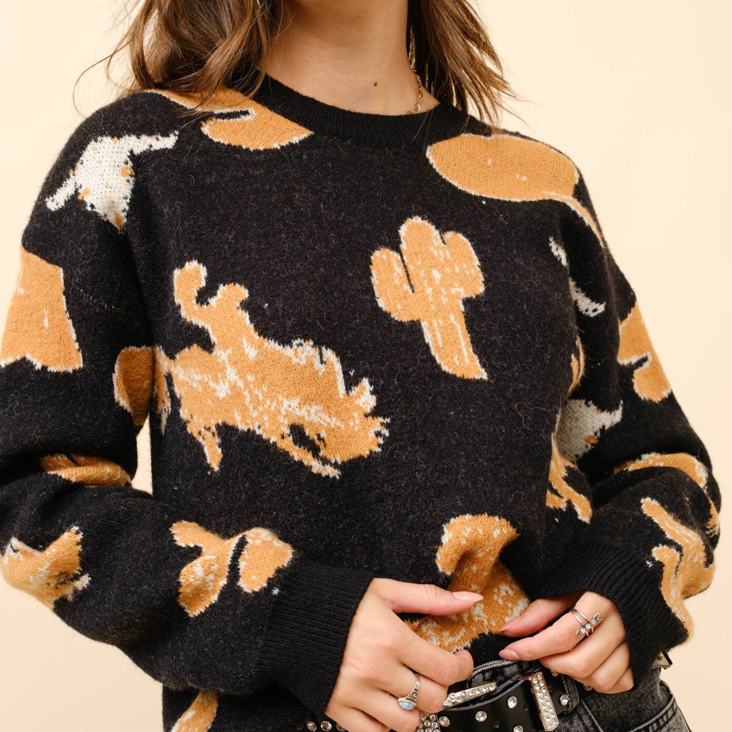 Western Sweater Pullover