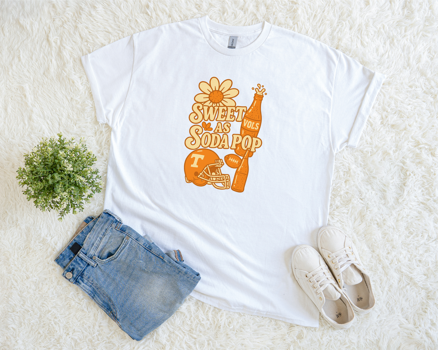 Exclusive Sweet as Soda Pop Game Day Tee | Boutique Women’s Vols-Inspired Tailgate Shirt