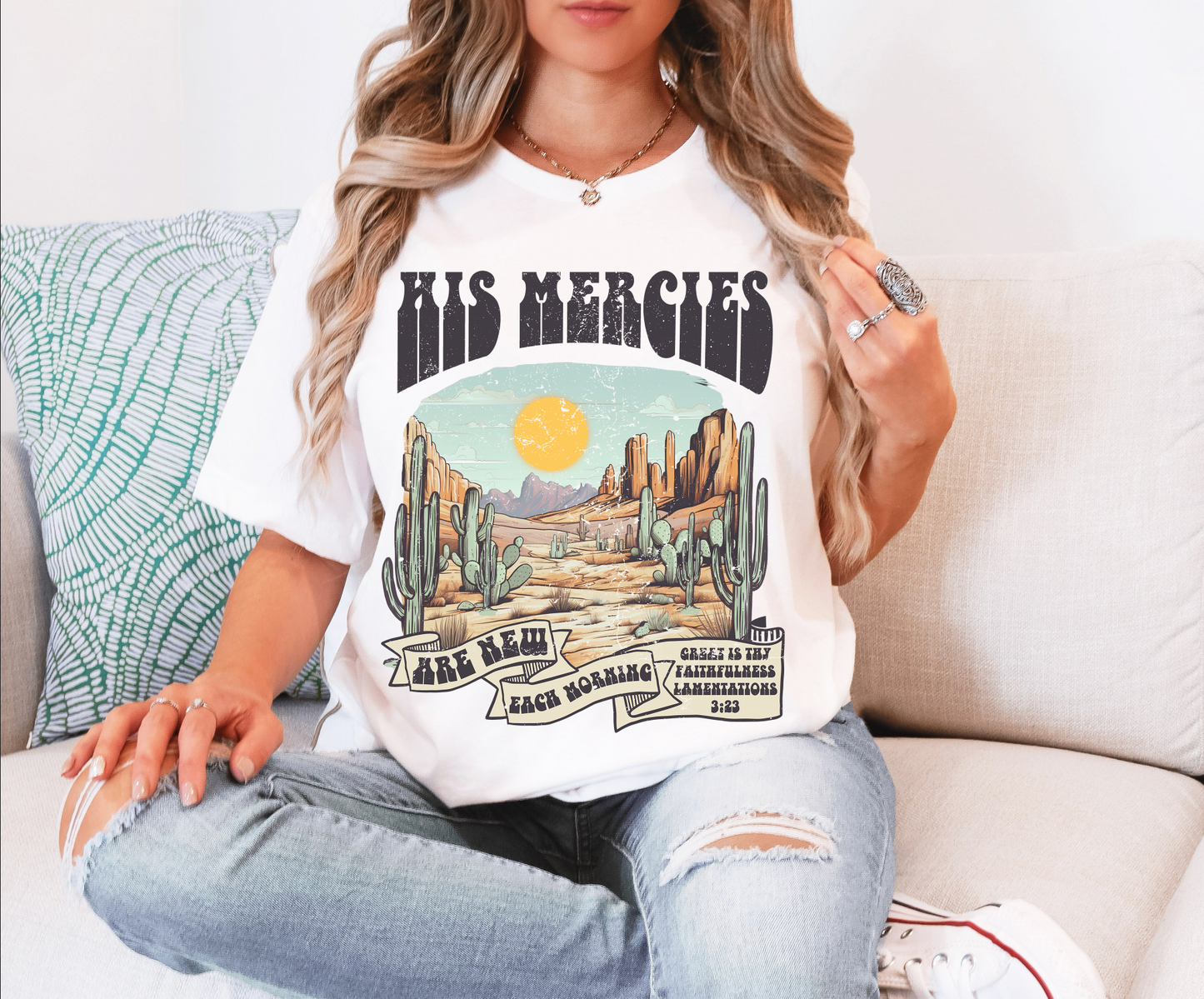 His Mercies Are New- Desert T-Shirt