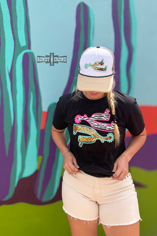 Double Trouble Spur Tee