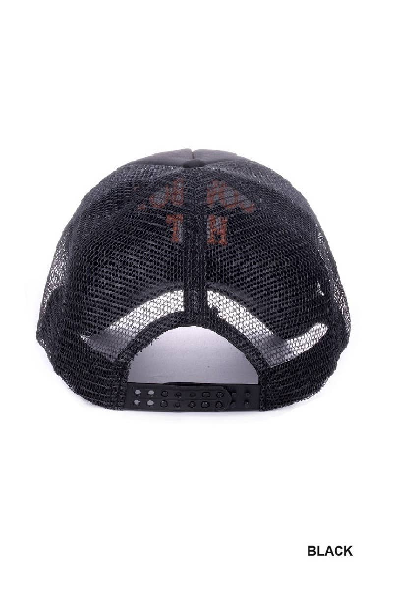 The Cowboy Hat Baseball Mesh Cap