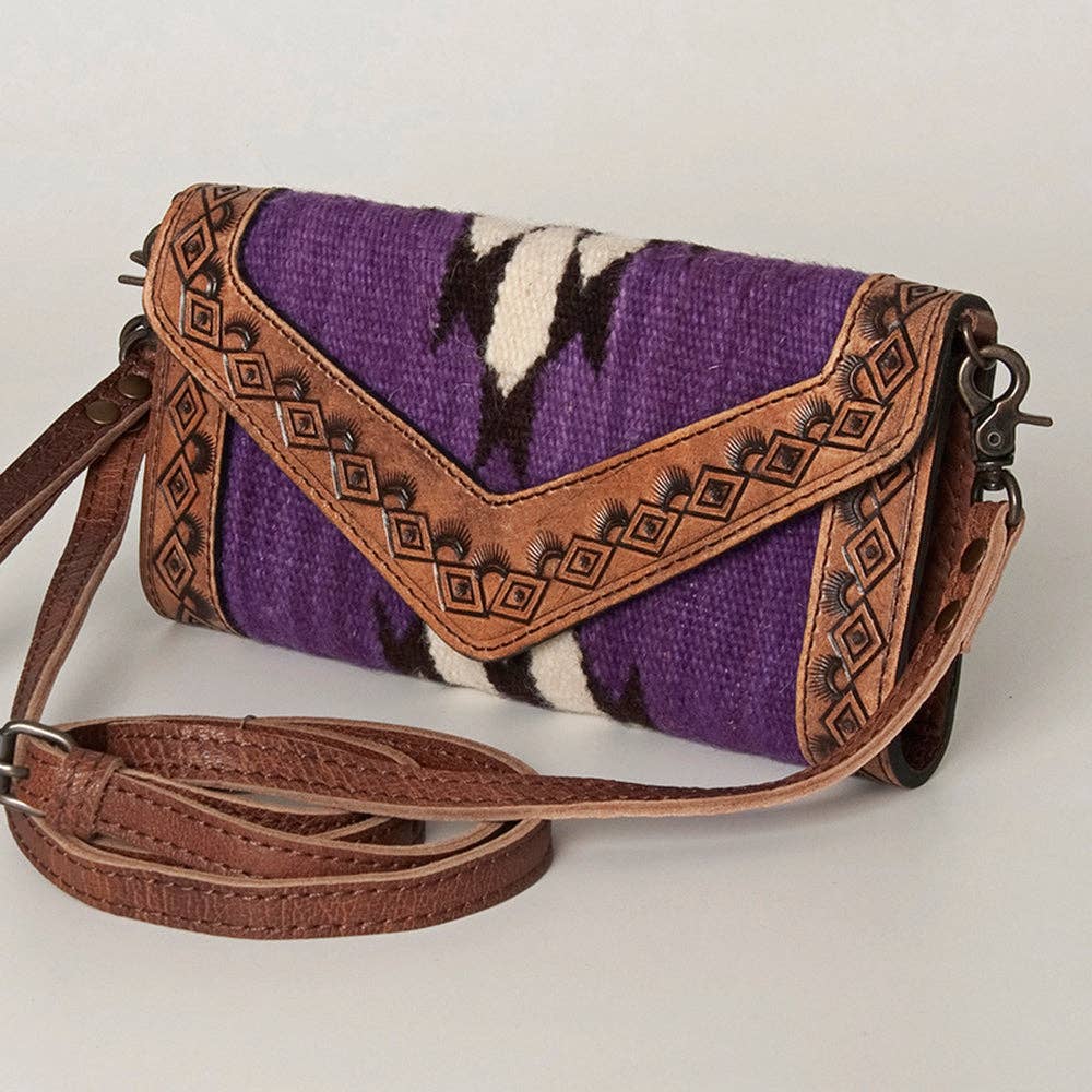 American Darling Envelope Genuine Western Leather Women Bag