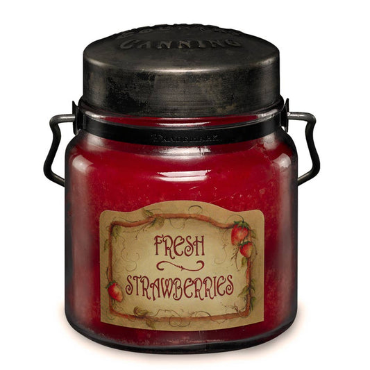 Classic Jar Candle-16oz-FRESH STRAWBERRIES