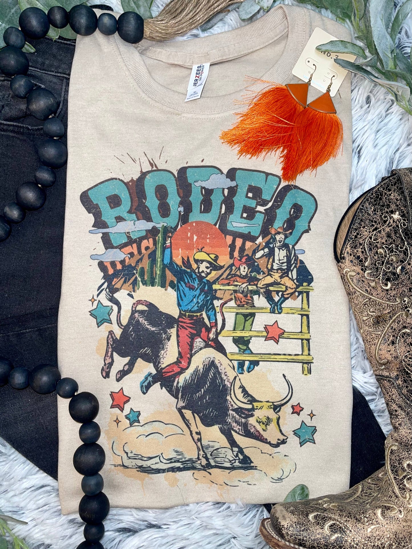 Rodeo Bull Rider (T-Shirt) Plus