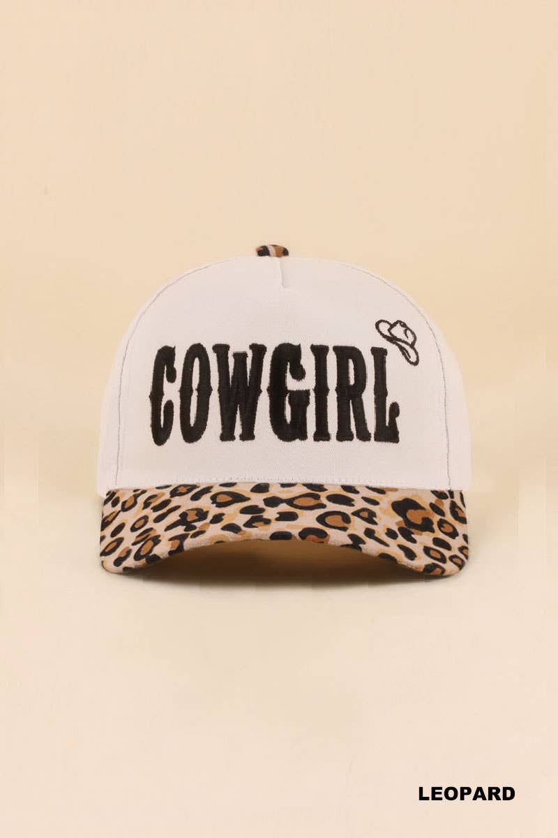 Cowgirl Two Tone Snapback Hat