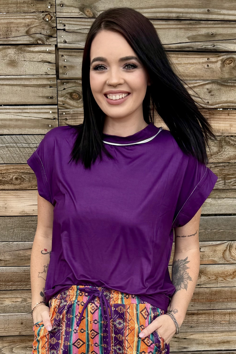 Klassic Kreek Top - Purple
