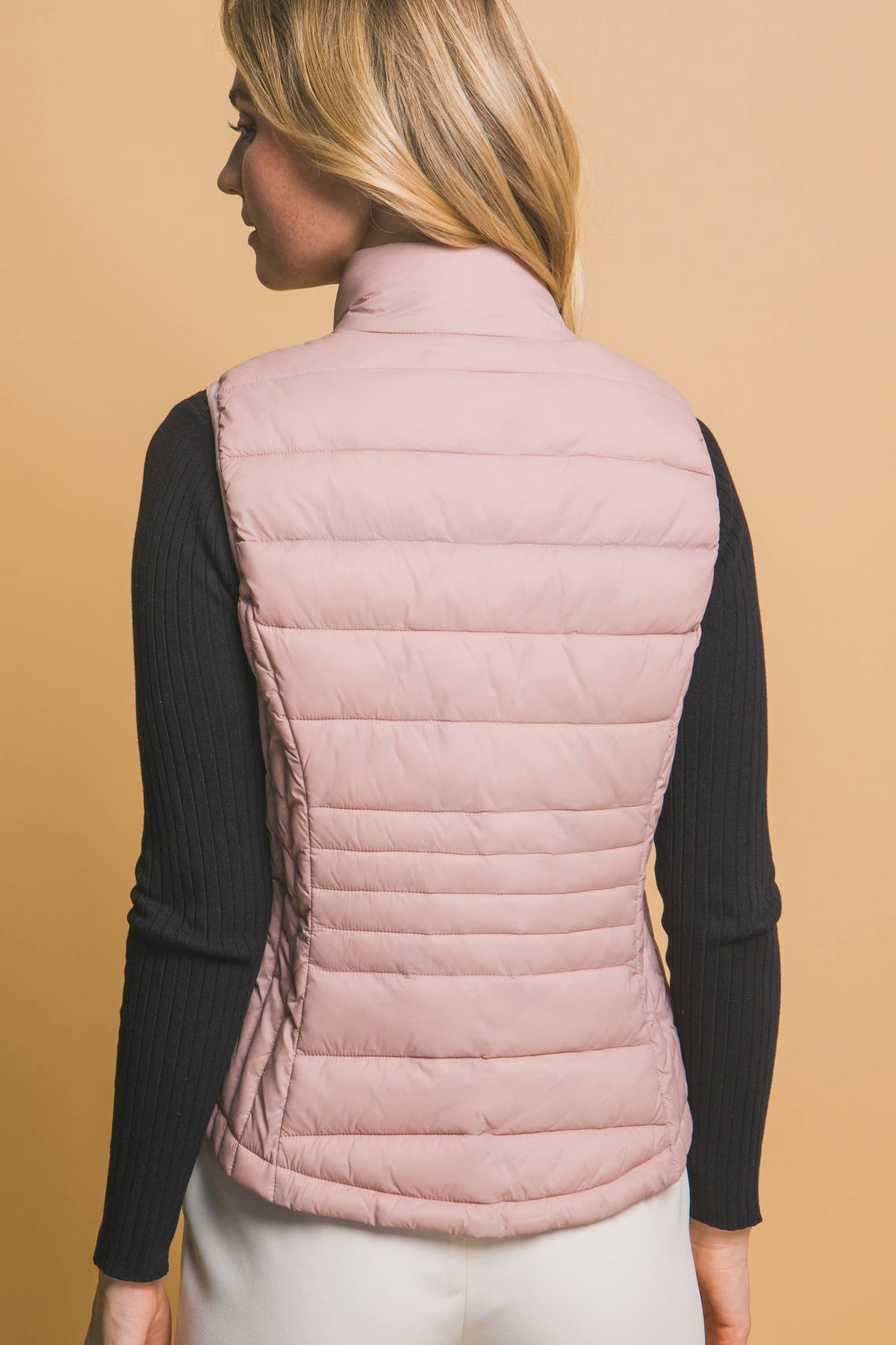 `Packable Puffer Vest w/ Pouch