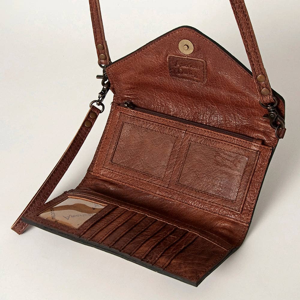 American Darling Envelope Genuine Western Leather Women Bag