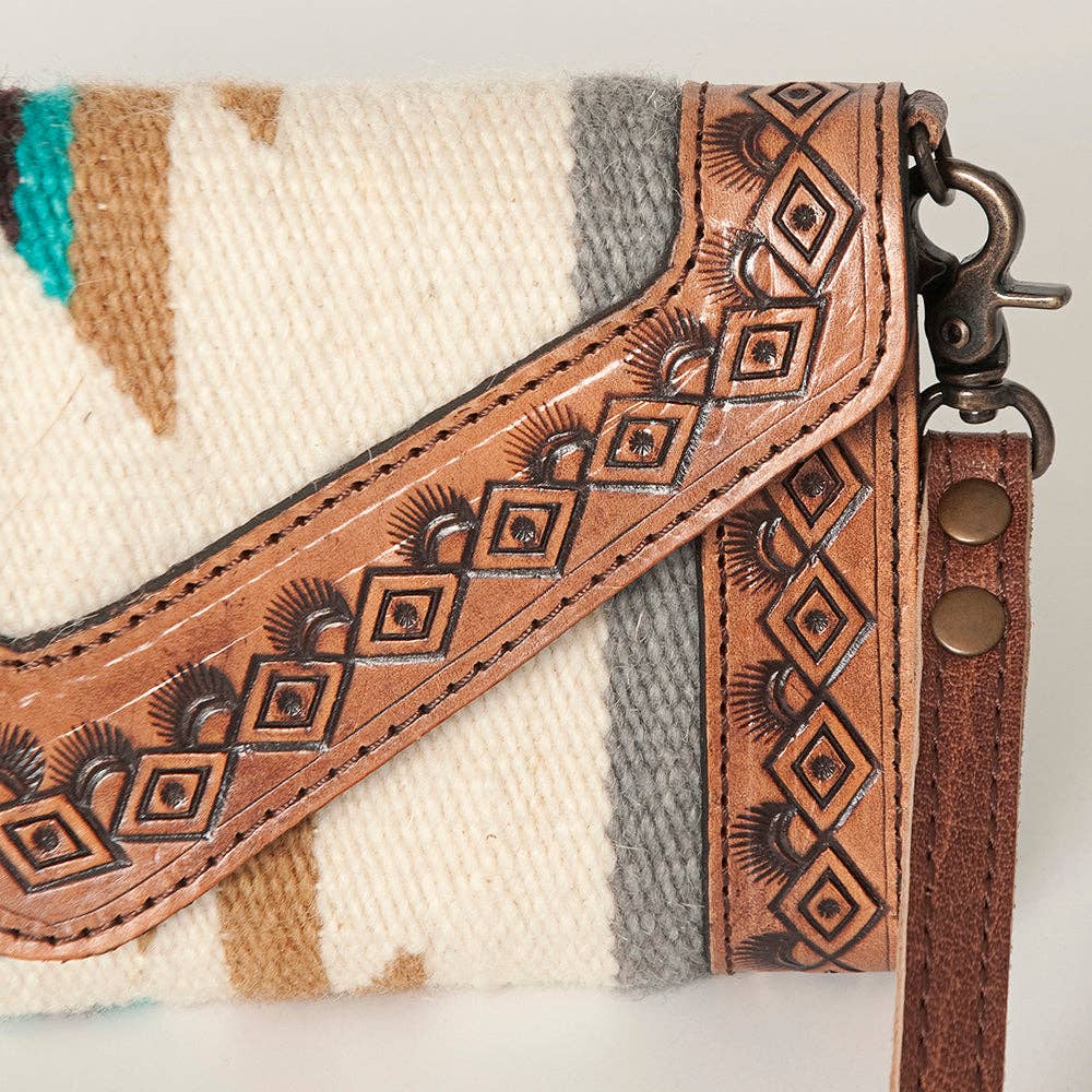 American Darling Envelope Genuine Western Leather Women Bag
