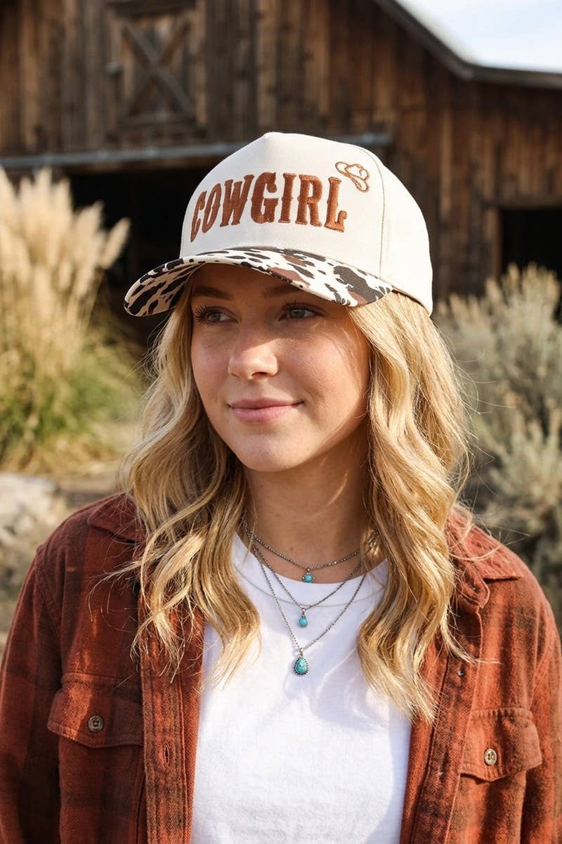 Cowgirl Two Tone Snapback Hat