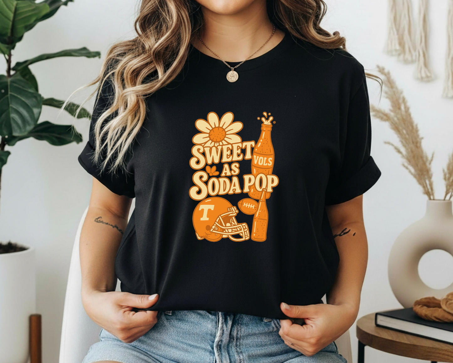Exclusive Sweet as Soda Pop Game Day Tee | Boutique Women’s Vols-Inspired Tailgate Shirt