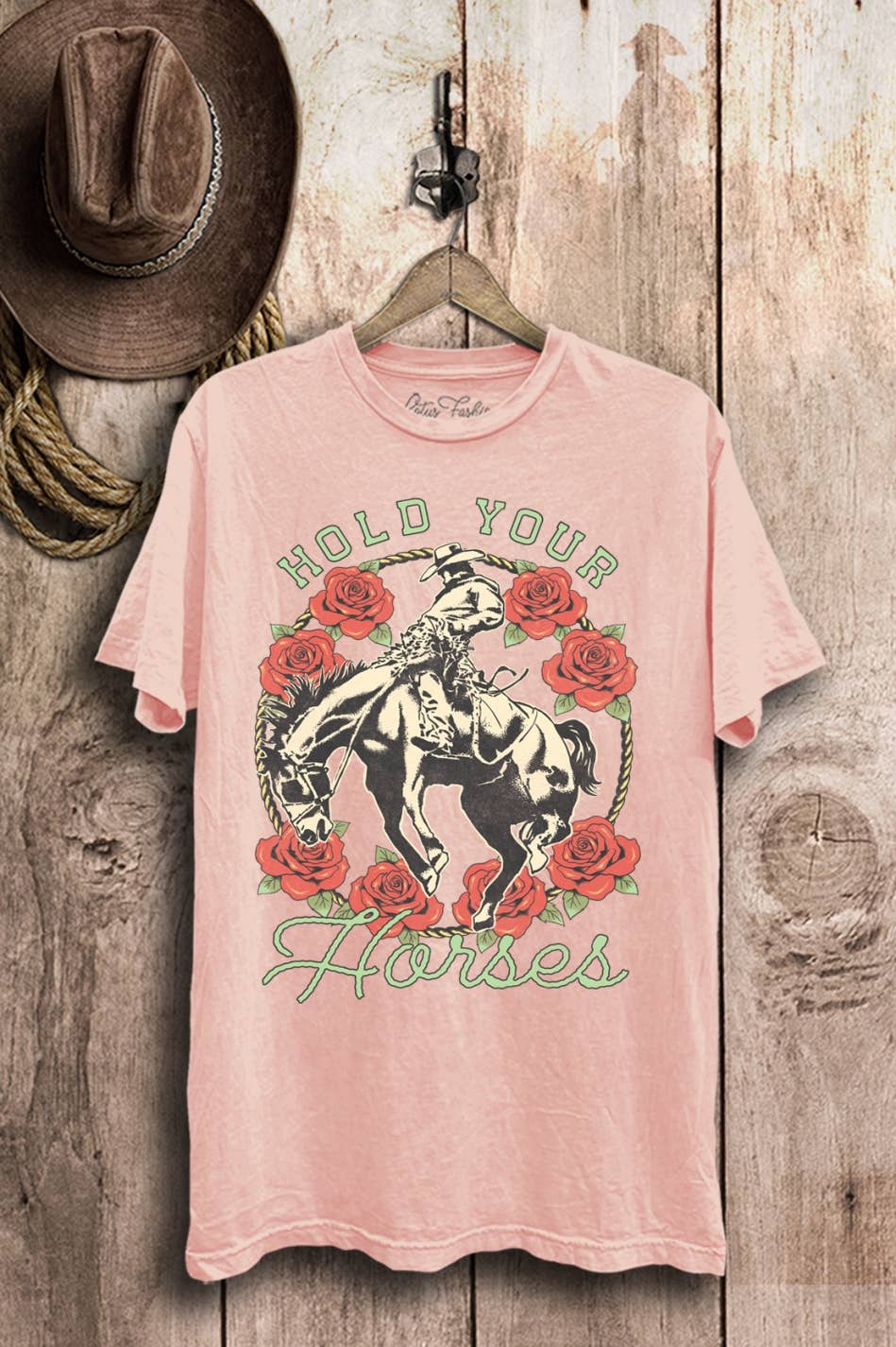 Hold Your Horses Graphic Top