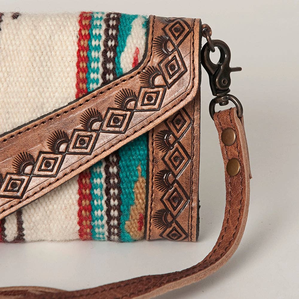 American Darling Envelope Genuine Western Leather Women Bag