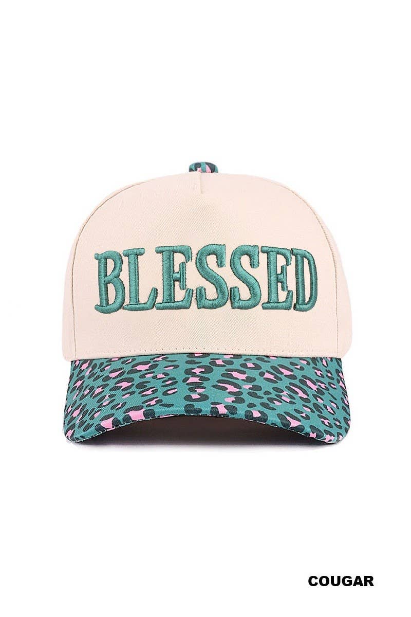 Blessed Two Tone Cotton Cap