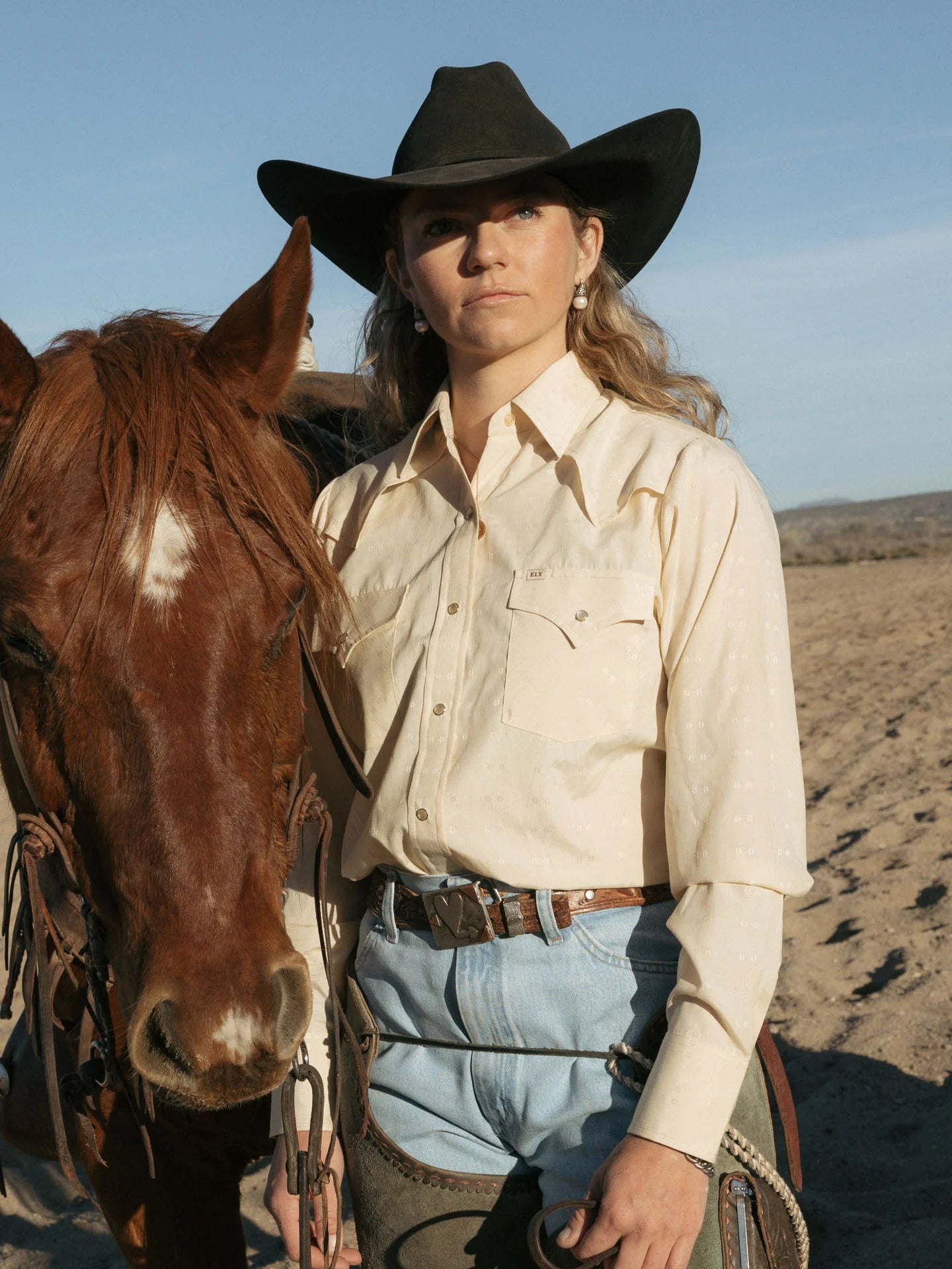 Cowboygirl Buttermilk Vented Shirt