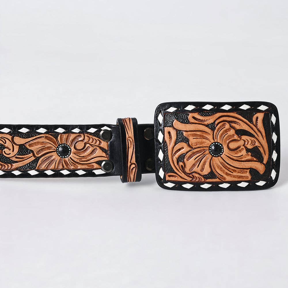 ADBLF279 Genuine American Leather Belt Men and Women