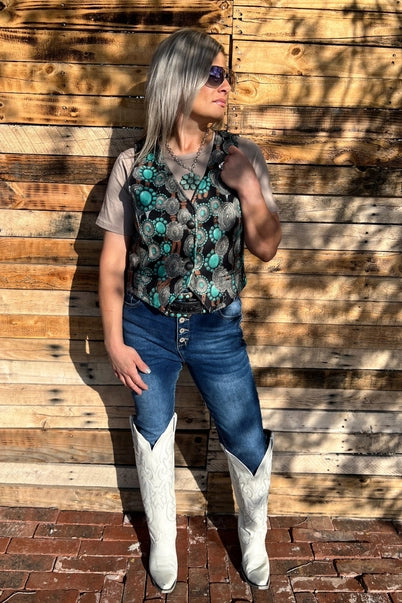 Concho Queen Vest