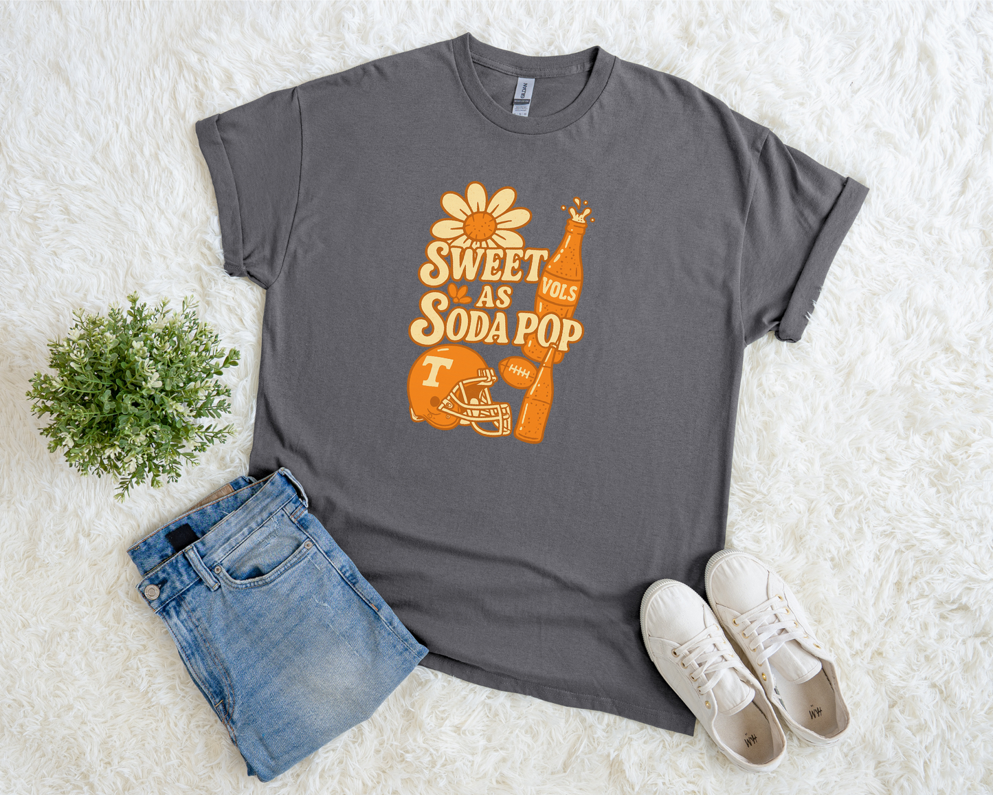 Exclusive Sweet as Soda Pop Game Day Tee | Boutique Women’s Vols-Inspired Tailgate Shirt
